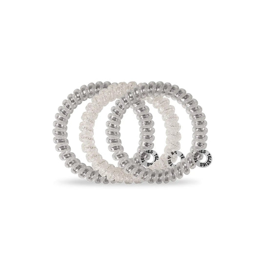 Spiral Hair Coils | Small | Silver Slay Hair Ties