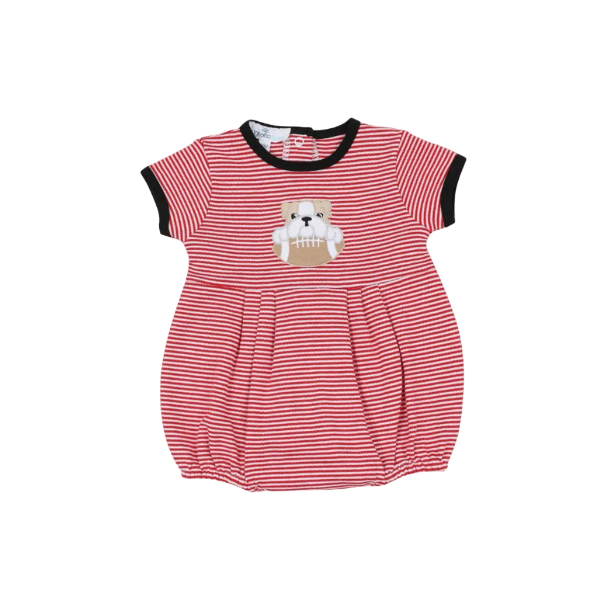 Bulldog Pride Applique Bubble