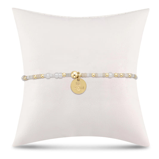 egirl hope unwritten bracelet - call me on my shellphone - be you. small gold disc