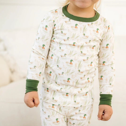 Mallard's Pond Long Pajamas