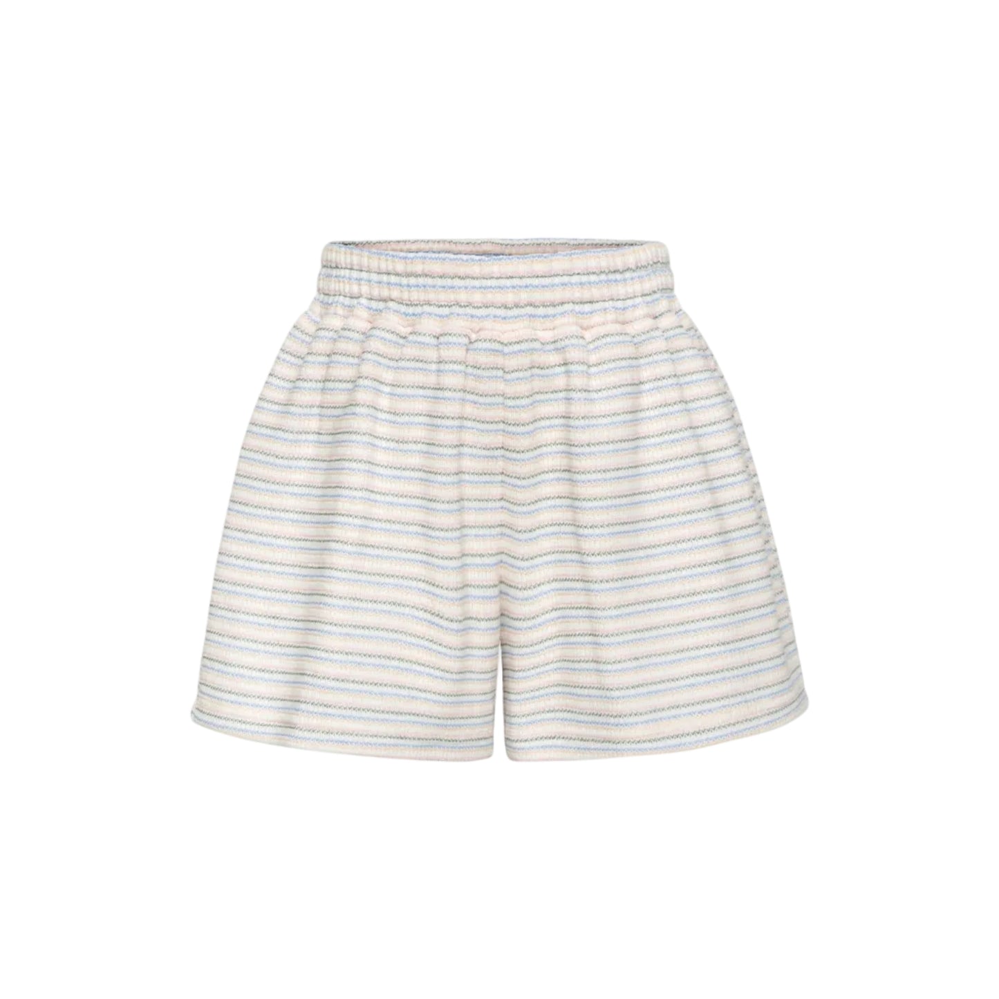 Carlisle Short Macaron Stripe Knit - Macaron