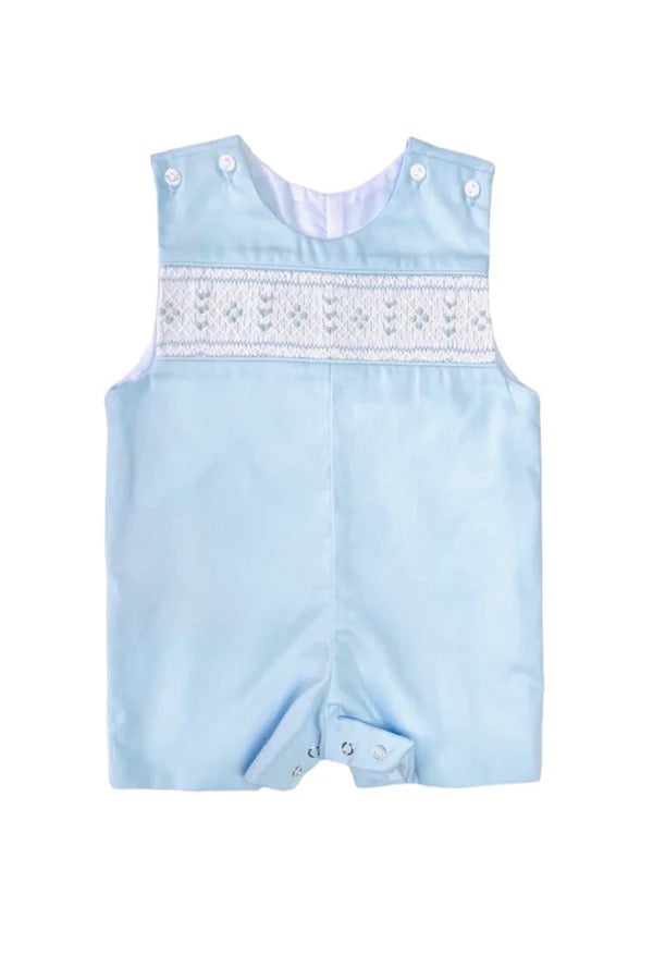 Pete Blue Smocked Shortall
