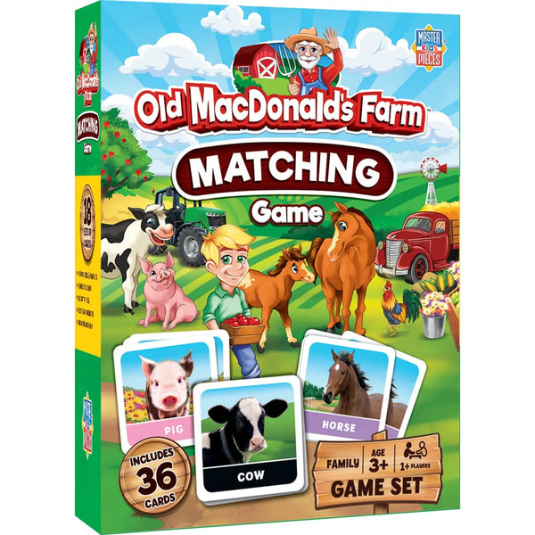 Old Macdonald's Farm Matching Game