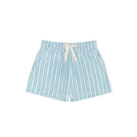 Boys Tamarin Stripe French Terry Short