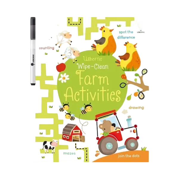 Wipe-Clean Farm Activities: Usborne