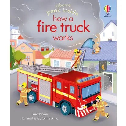 Peek Inside How a Fire Truck Works: Usborne
