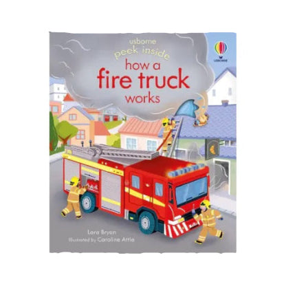 Peek Inside How a Fire Truck Works: Usborne