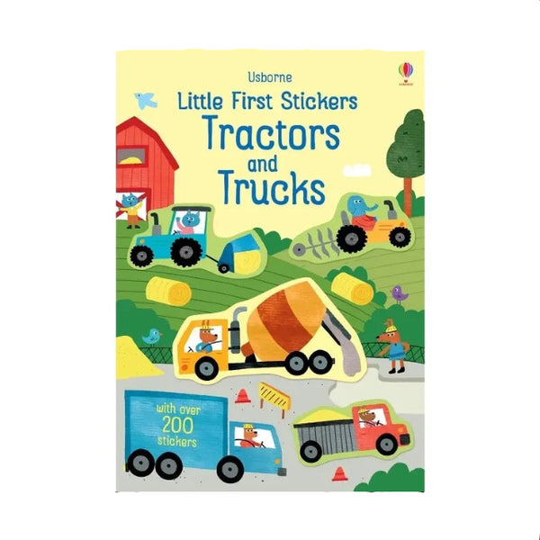 Little First Stickers Tractors and Trucks: Usborne