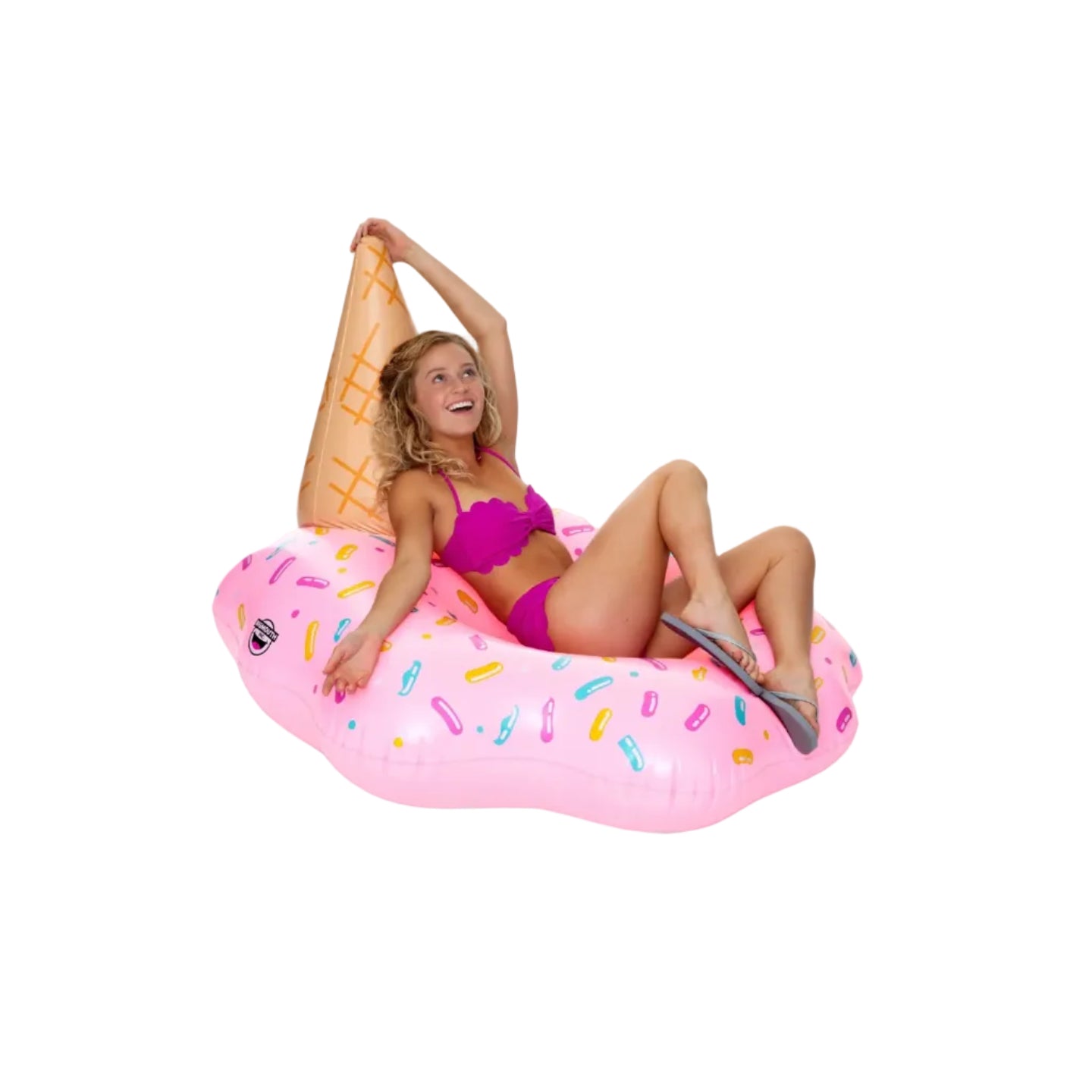 Giant Melting Ice Cream Pool Float