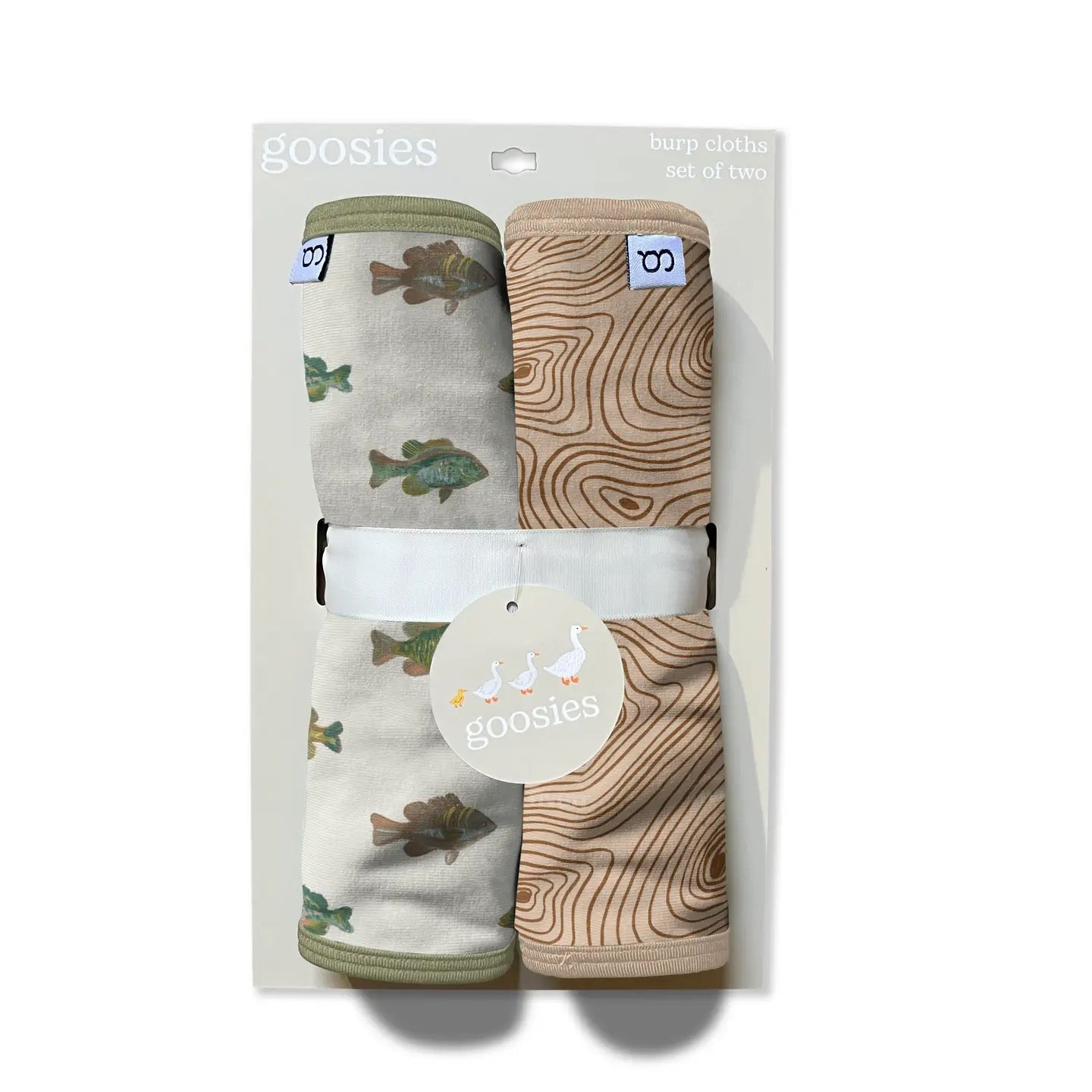 Lake Fish - Burp Cloth Set