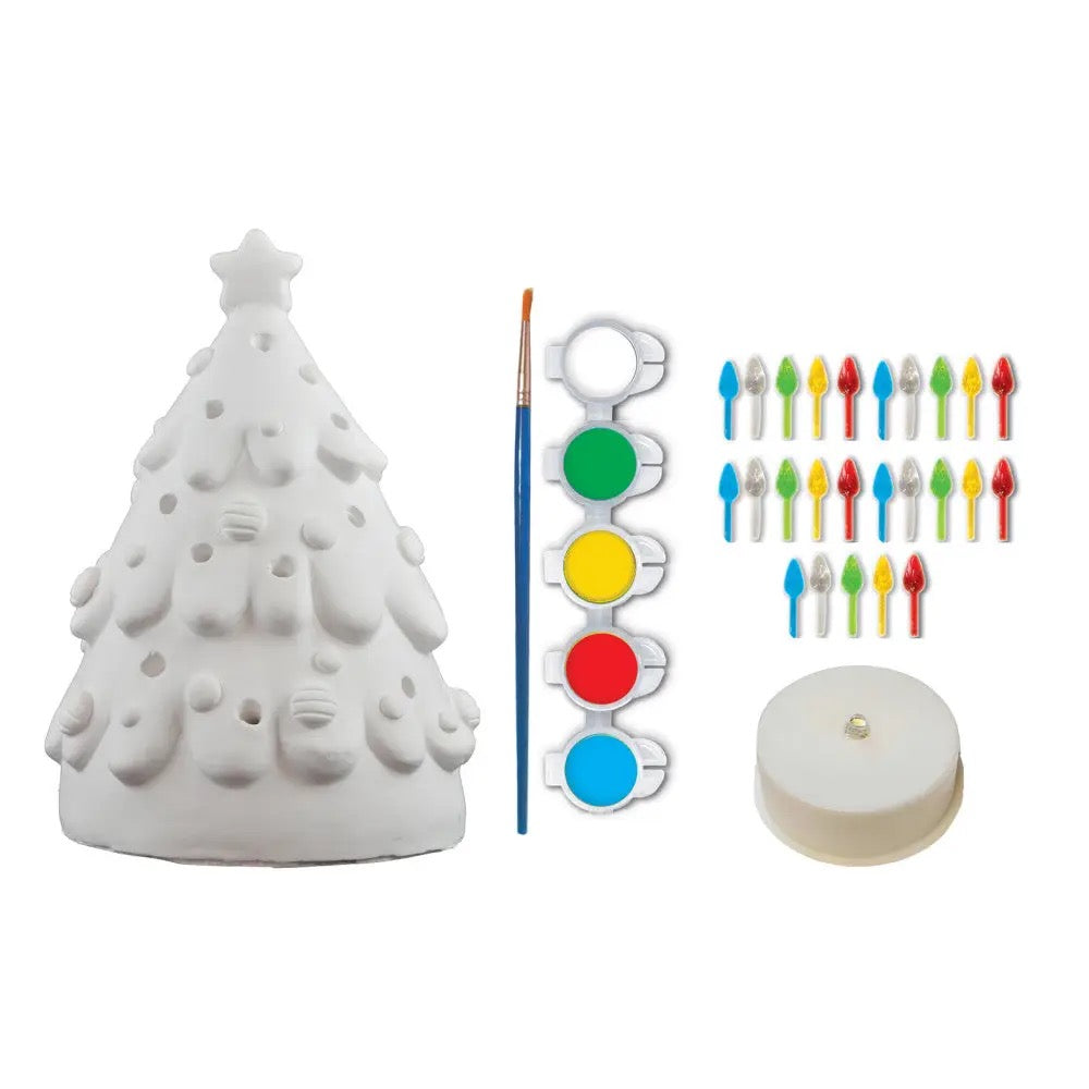 Light-Up Christmas Tree Paint Kit