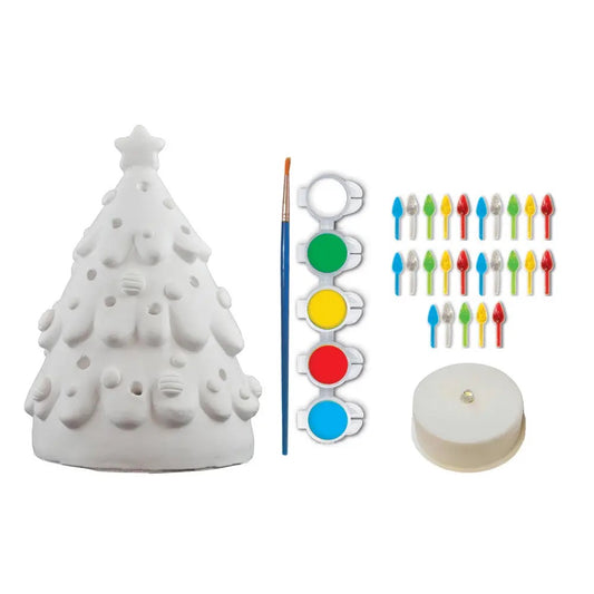 Light-Up Christmas Tree Paint Kit