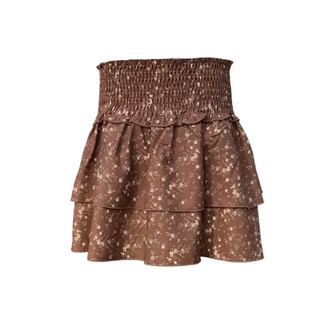 Scottie Skirt Brown Sugar Blooms