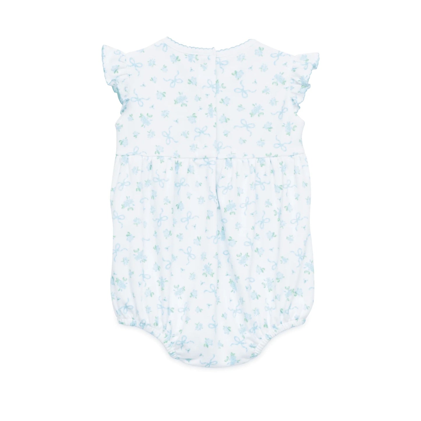 Eloise's Classics Smocked Bubble- Sky Blue