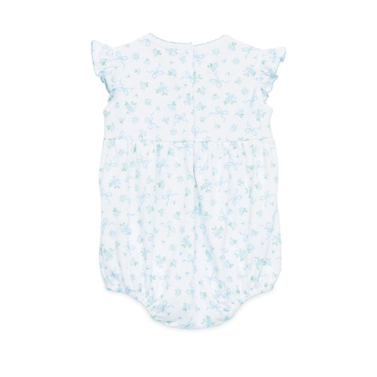 Eloise's Classics Smocked Bubble- Sky Blue