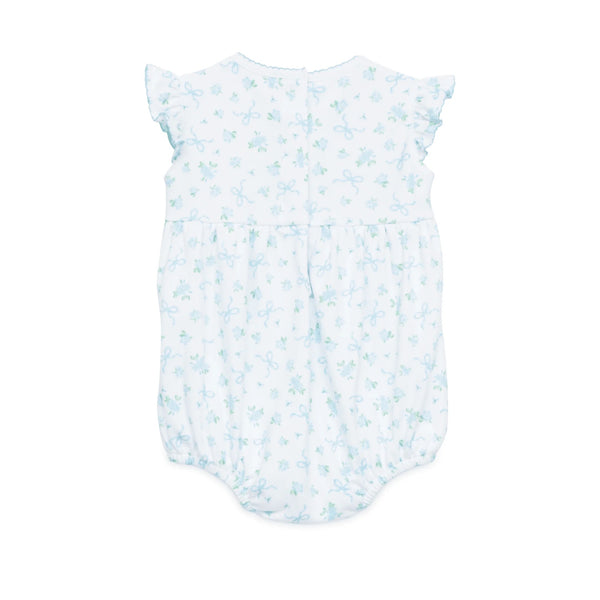 Eloise's Classics Smocked Bubble- Sky Blue