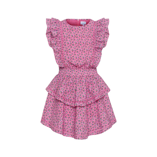 Gigi Dress Hibiscus Pop - Hibiscus Pop