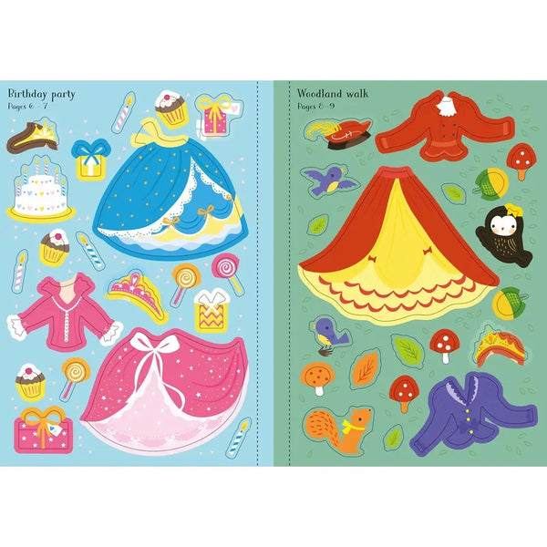 Little Sticker Dolly Dressing Princess: Usborne