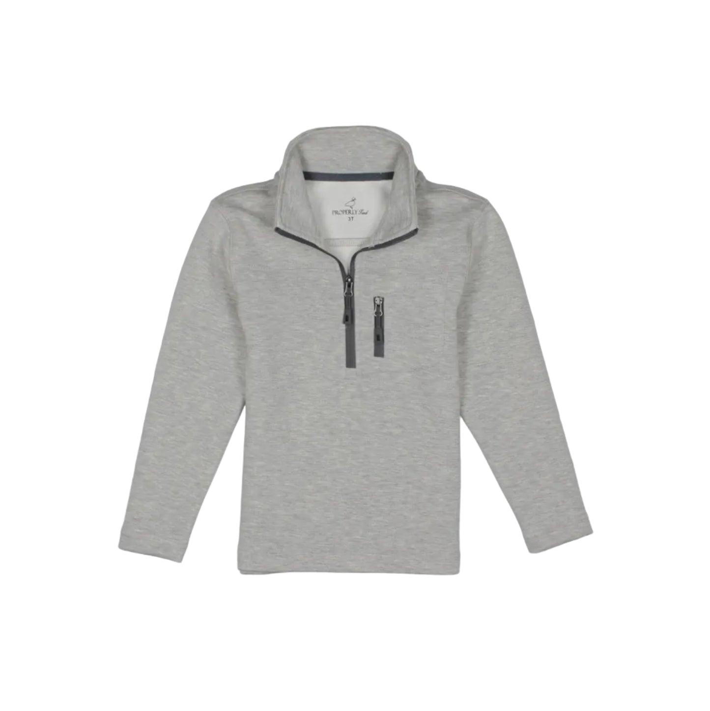 Boys Arctic Pullover Light Heather Grey