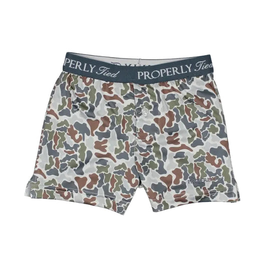 Boys Inlet Boxer Terra Camo