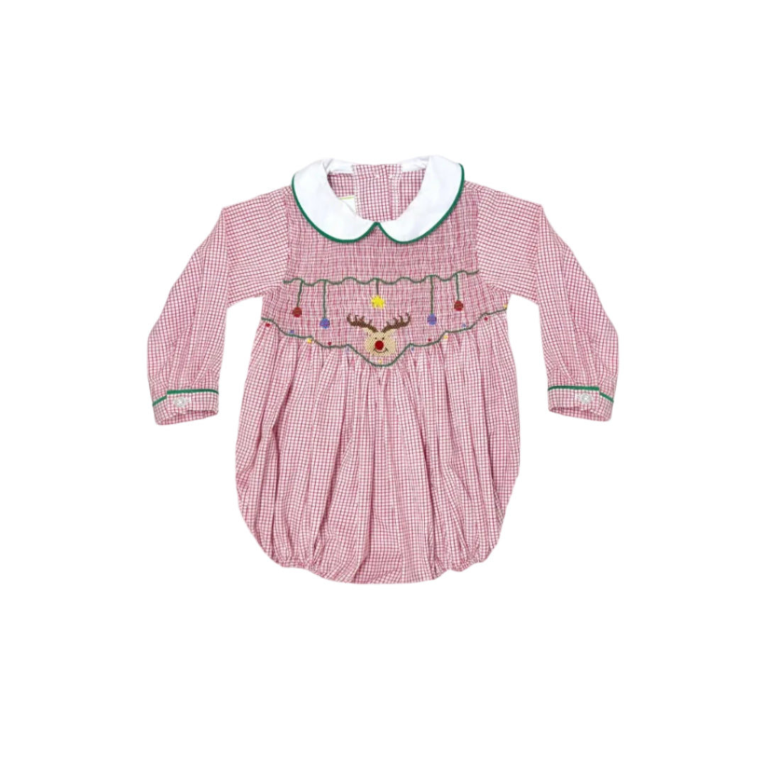 Reindeer Arthur Bubble, Red Windowpane