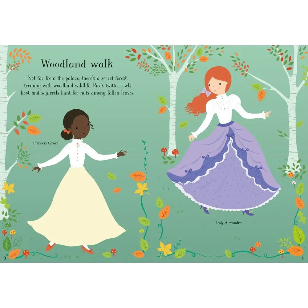 Little Sticker Dolly Dressing Princess: Usborne