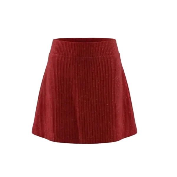 Libba Skirt Red Velour