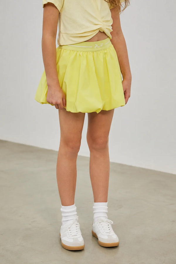 Court Bubble Skirt, Citrine