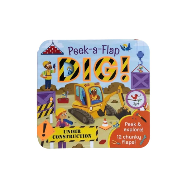 Dig! Construction Lift-A-Flap Board Book