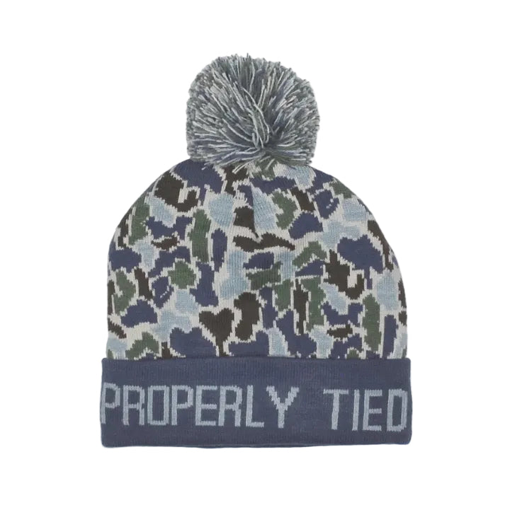 Boys Breck Beanie Terra Camo