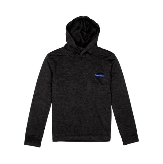 Boys Portland Hoodie Black Heather