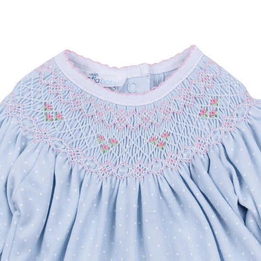Piper's Classic Bishop Bubble- Light Blue Girl