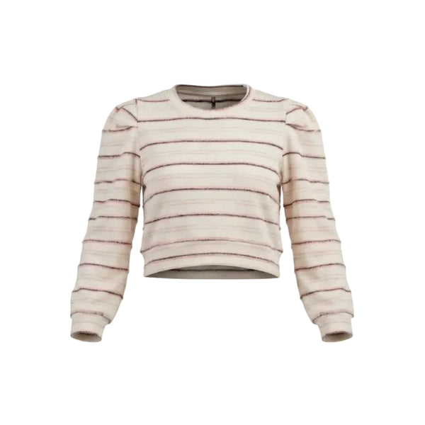 Peyton Top Blush Stripe