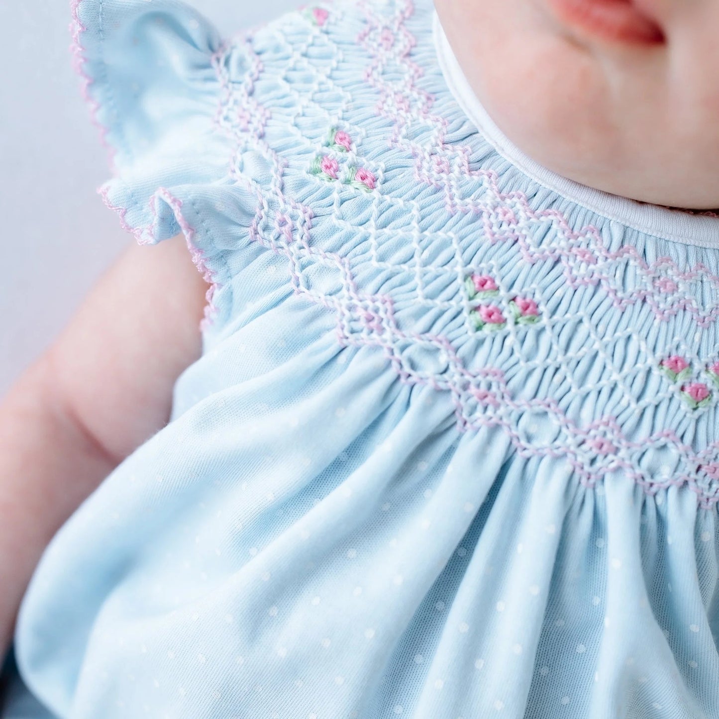 Piper's Classic Bishop Bubble- Light Blue Girl