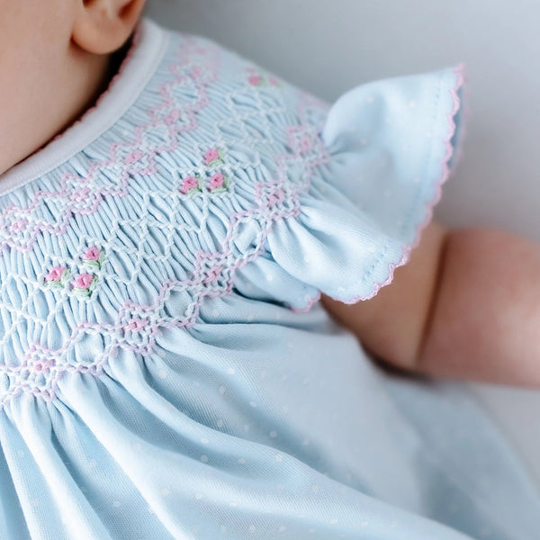 Piper's Classic Bishop Bubble- Light Blue Girl