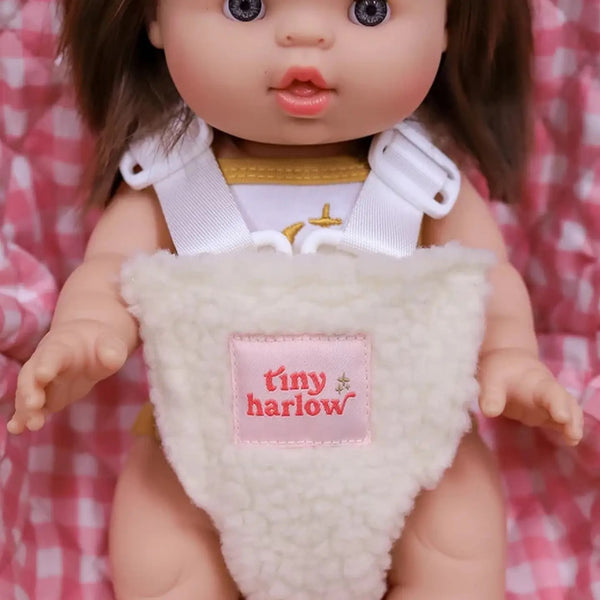 Pink Gingham Doll Carrier by Tiny Harlow