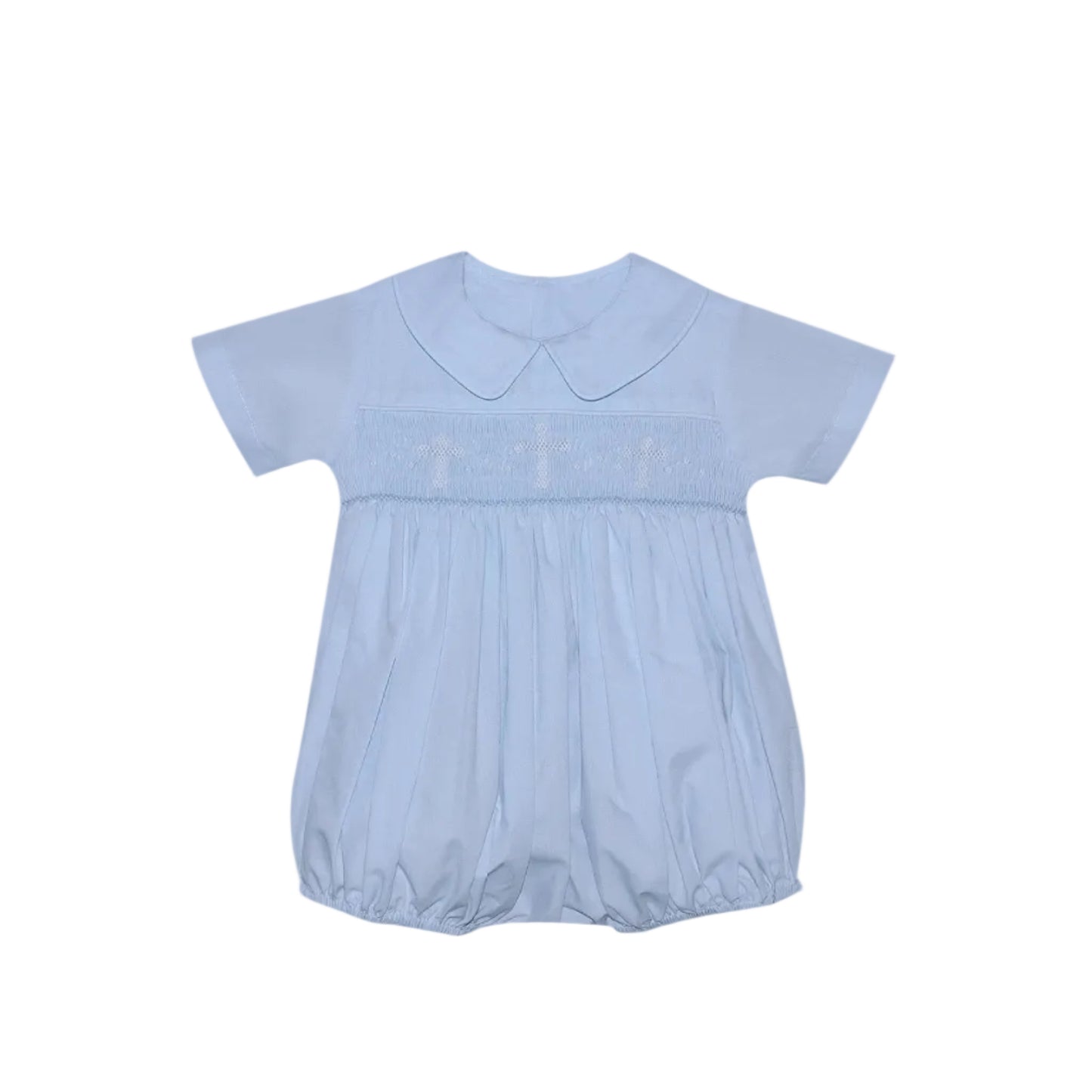 Blue Thomas Boy Bubble - Cross