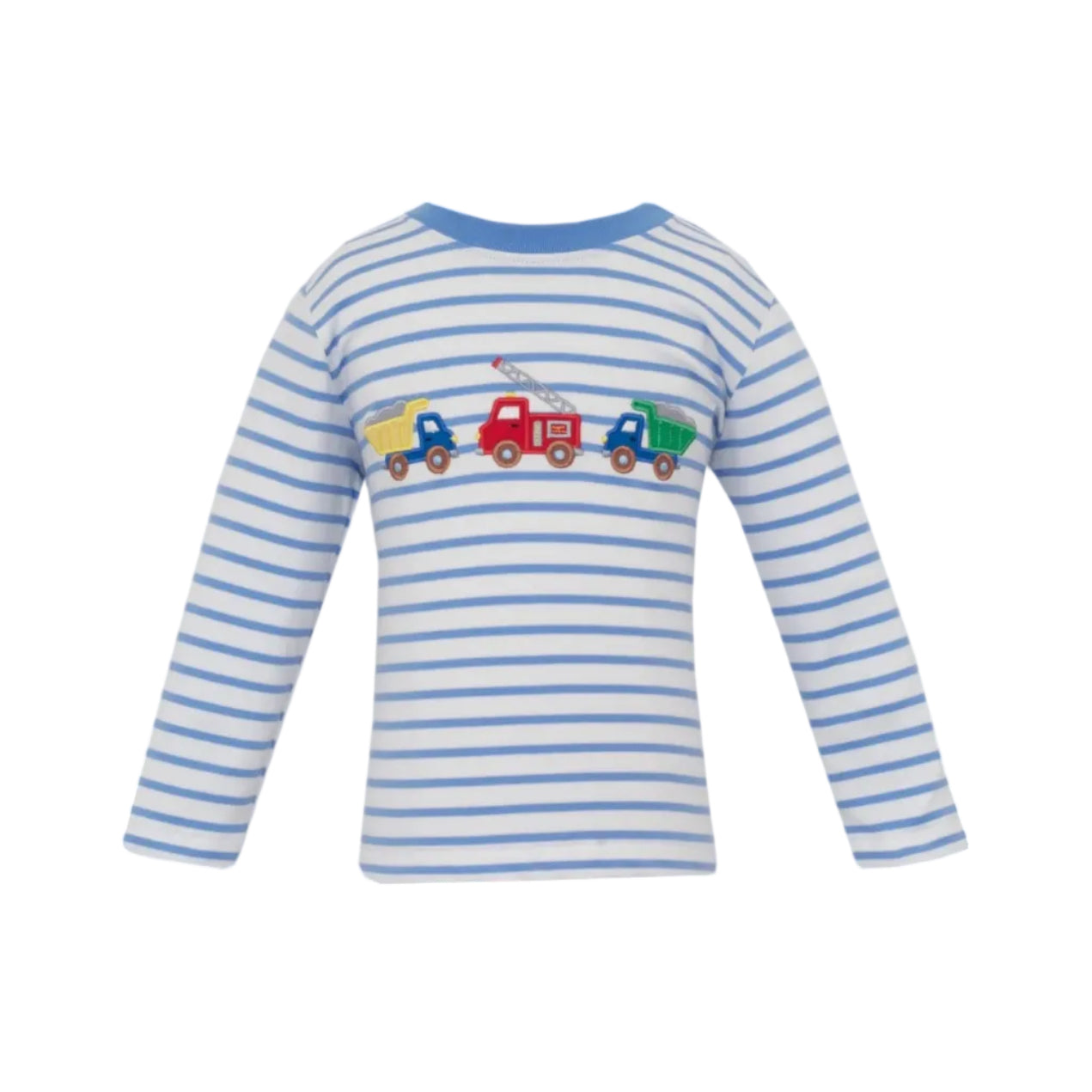 Rescue and Roadwork Trucks Periwinkle Blue  Longsleeve T-Shirt