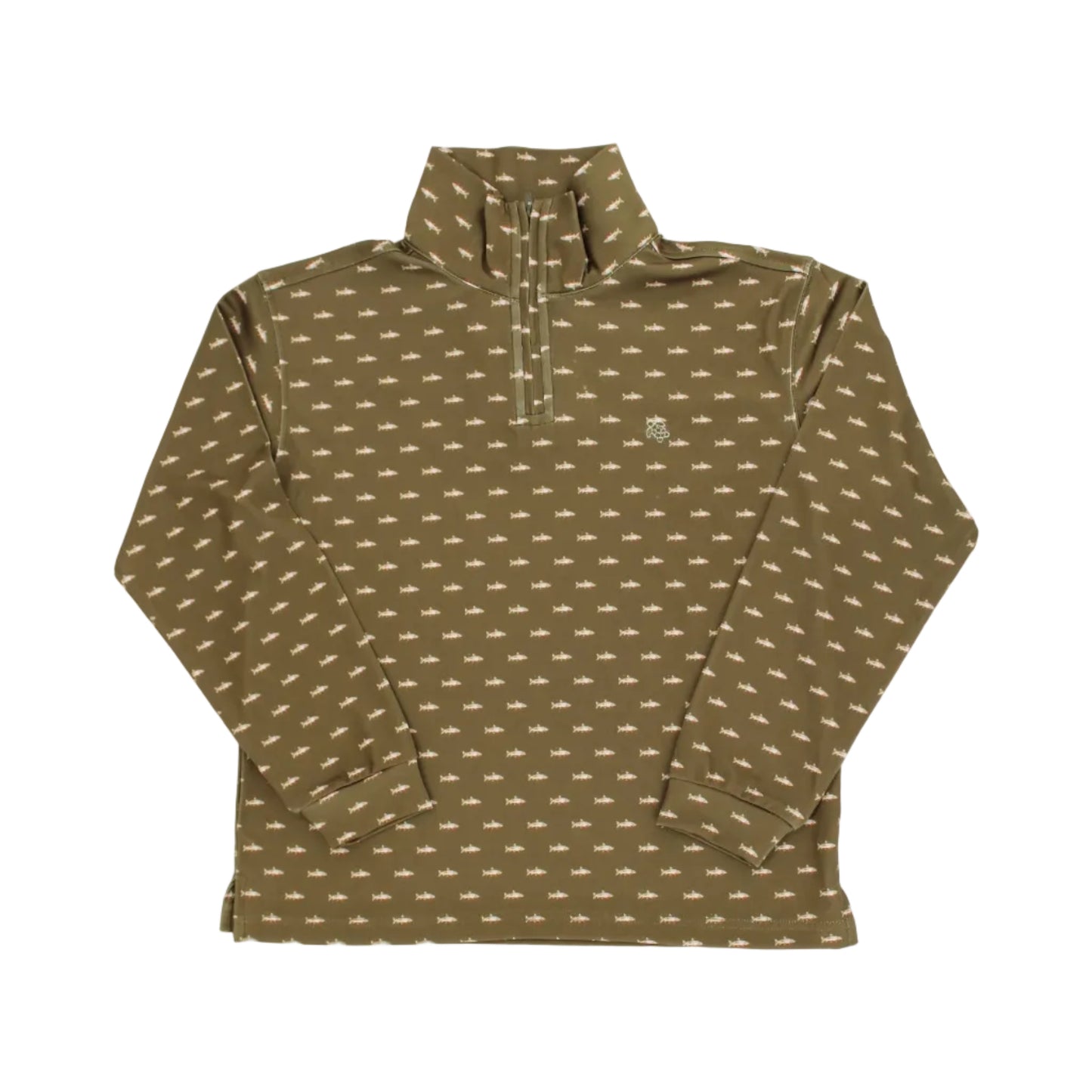 Performance Half Zip- Fish