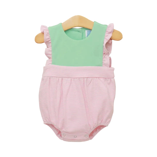 Frances Bubble- Light Pink Stripe/Mint