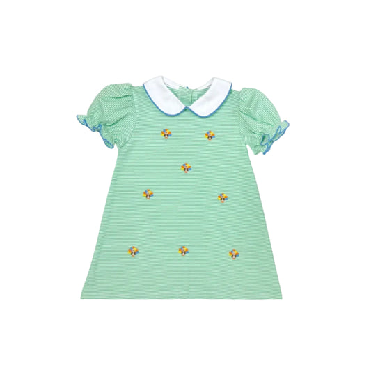 Turkey Louisa Dress, Covington Green Bitty Knit