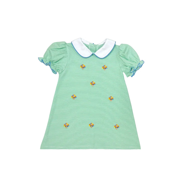 Turkey Louisa Dress, Covington Green Bitty Knit