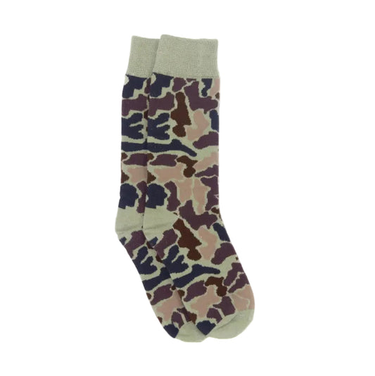 Boys Lucky Duck Sock Vintage Camo