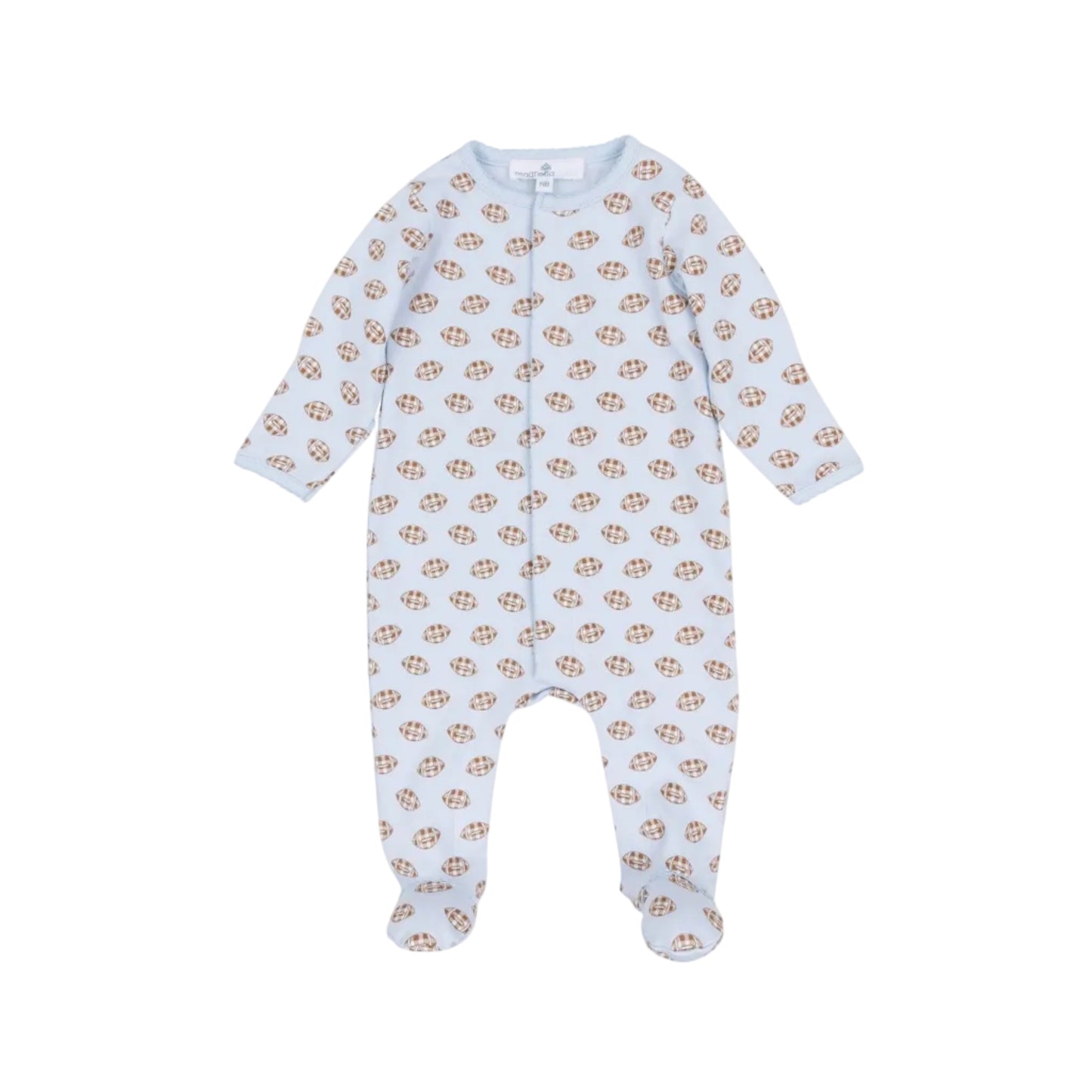 Tiny Tailgater Print Footie