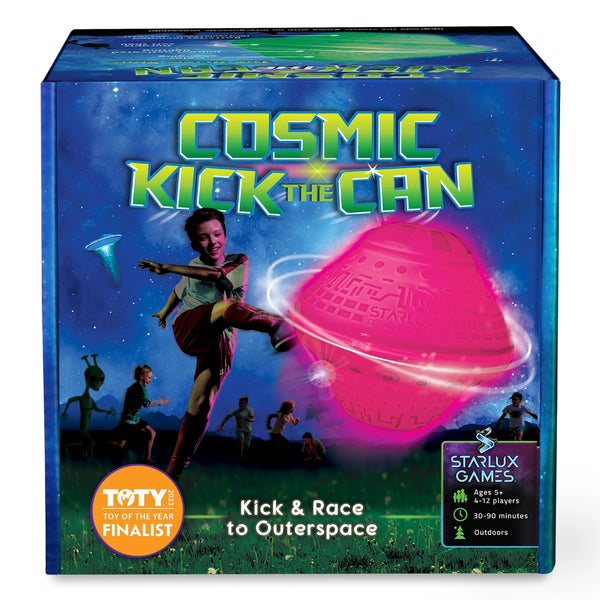 Cosmic Kick the Can - A Glow in the Dark Outdoor Toy & Game