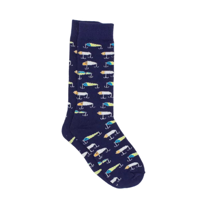 Boys Lucky Duck Sock Vintage Lures