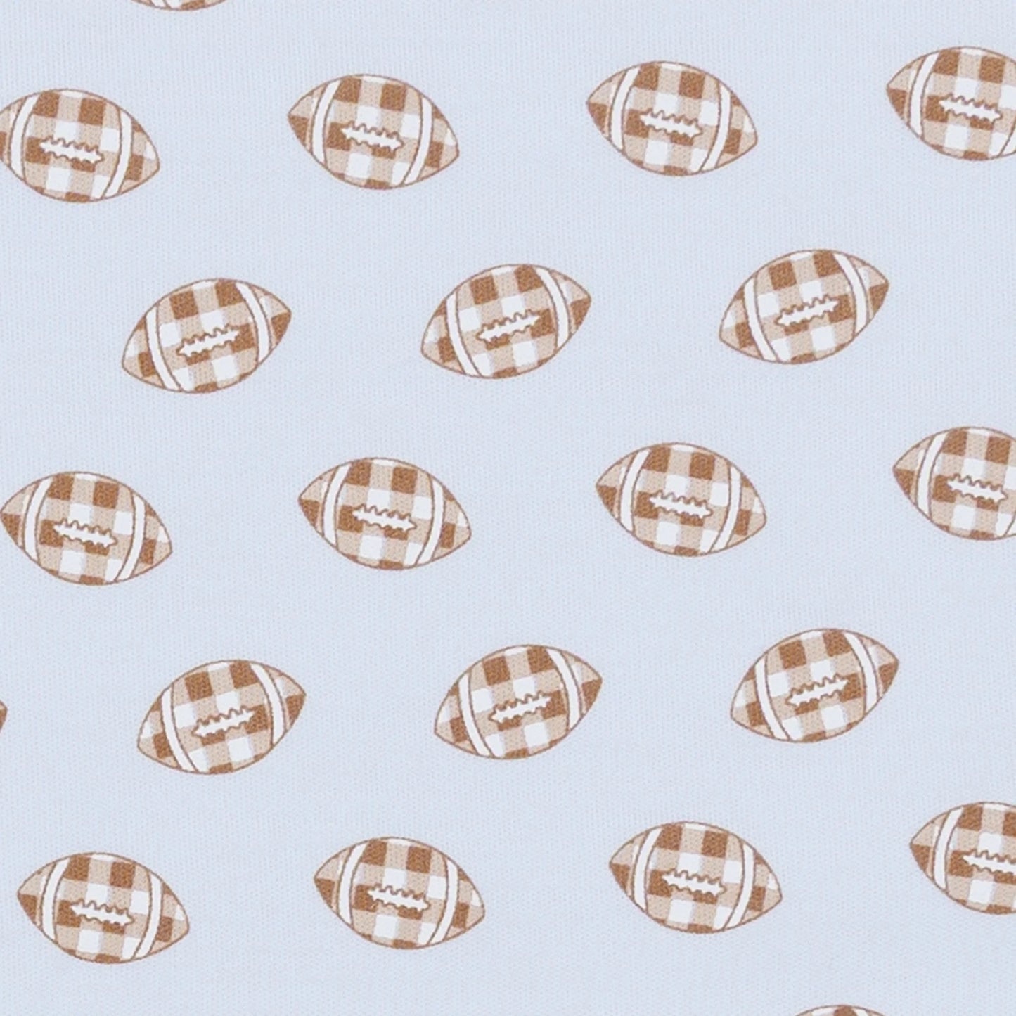 Tiny Tailgater Print Footie