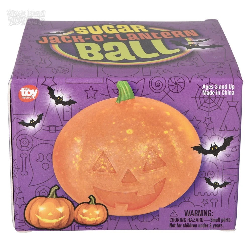 Jack O Lantern Squeeze Sugar Ball