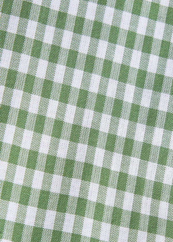 Button Down Shirt- Watercress Gingham