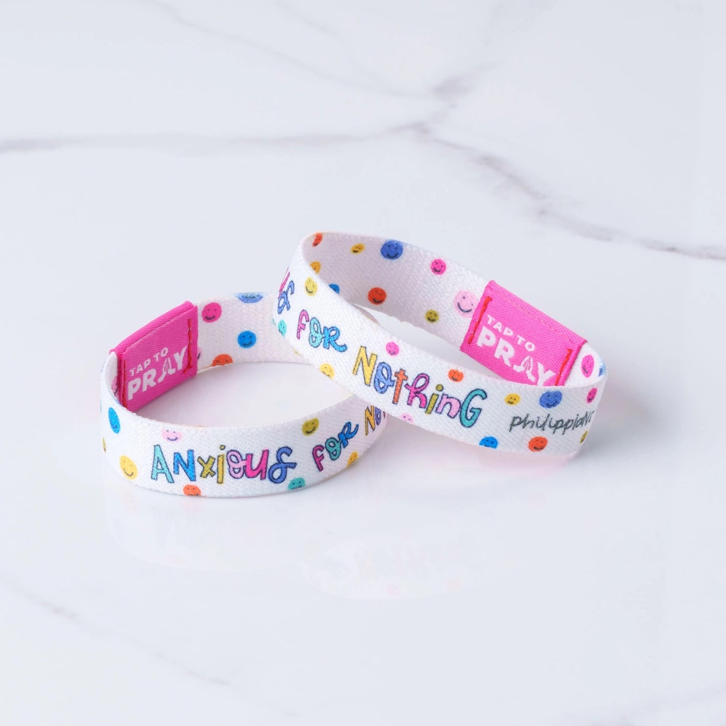 Tap To Pray™ - Kingfolk Series Wristband - Anxious For Nothing